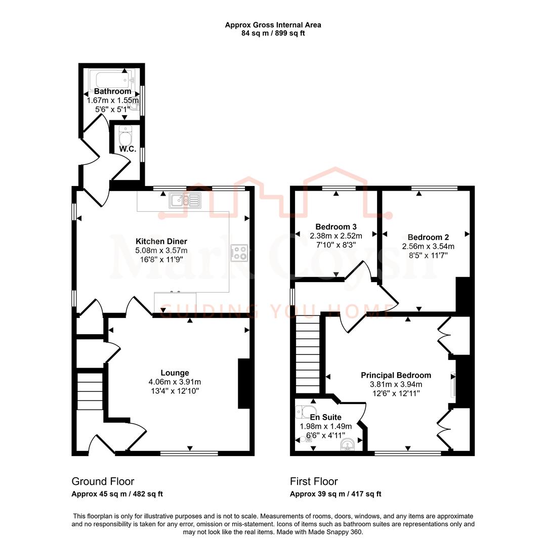 40, Taylor Road, Ashtead floorplan