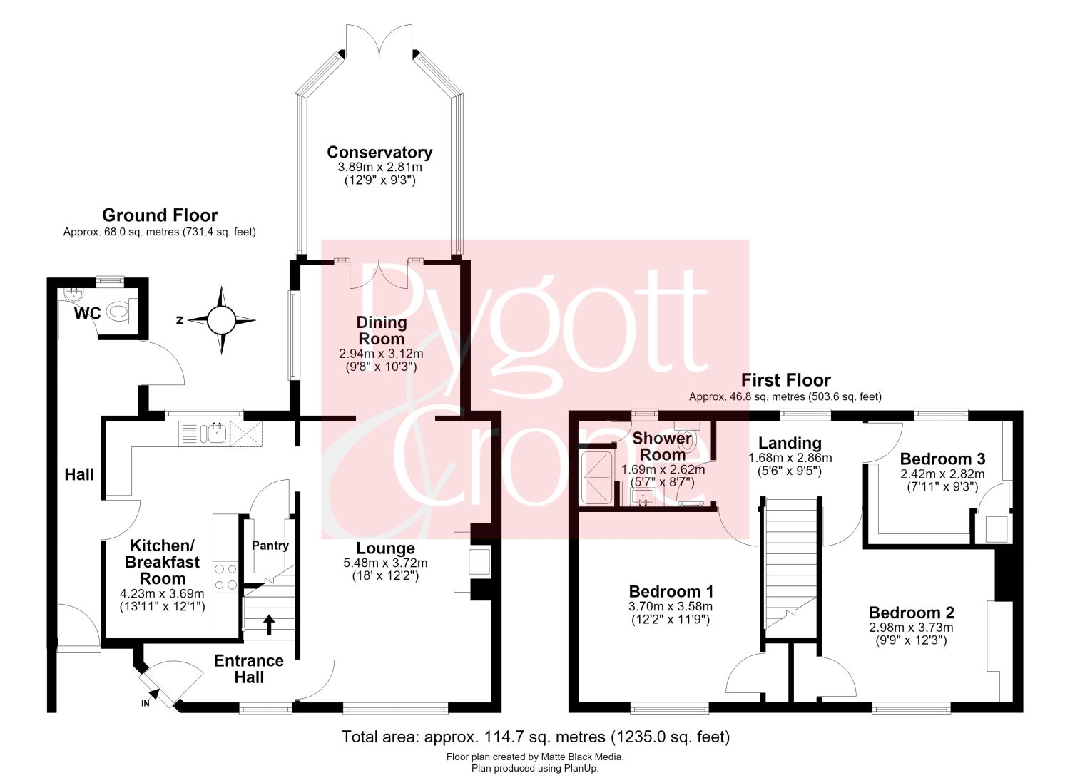 Church Terrace Main Road, Woodhall Spa floorplan