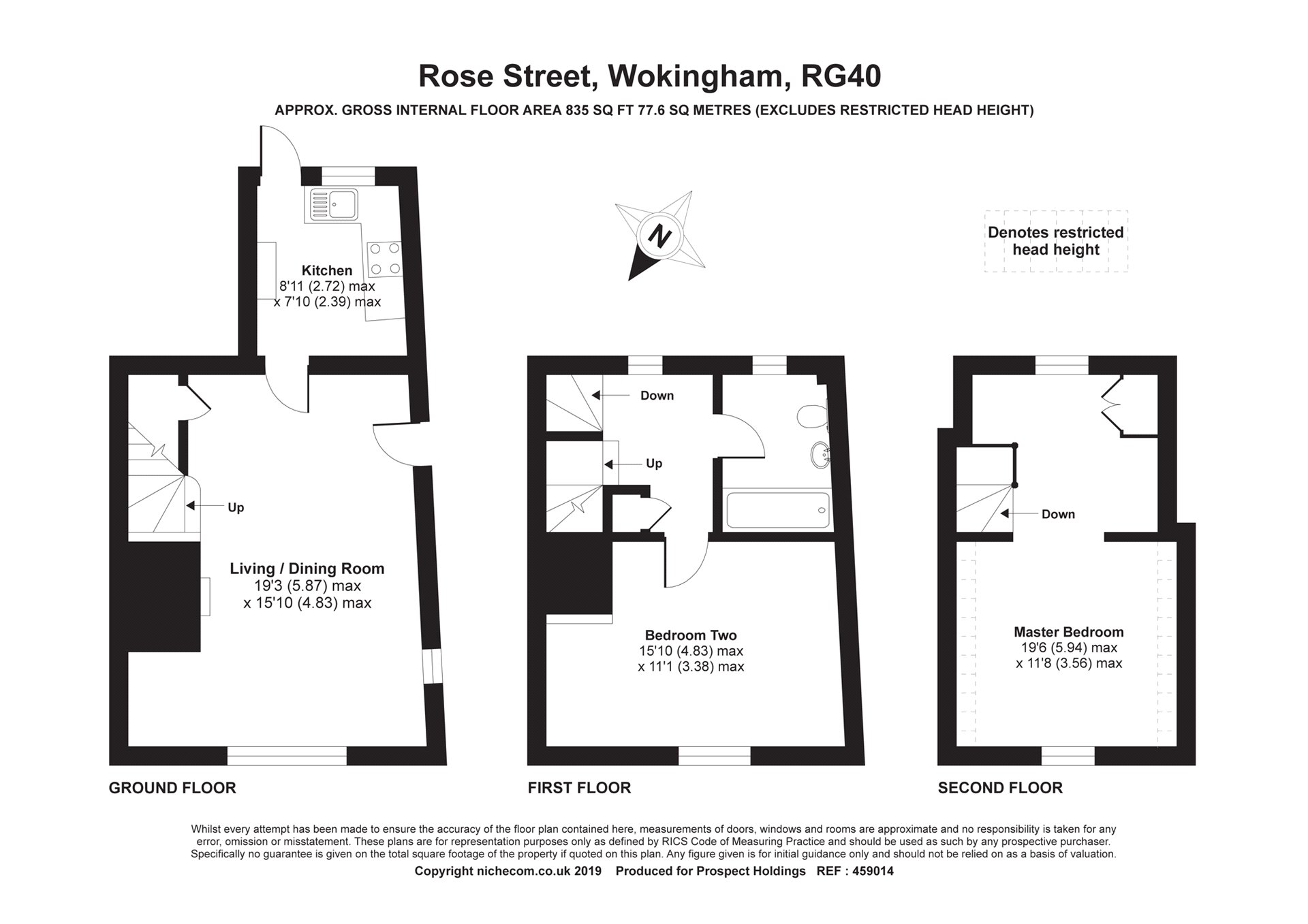 2 Bedrooms End terrace house to rent in Rose Street, Wokingham, Berkshire RG40