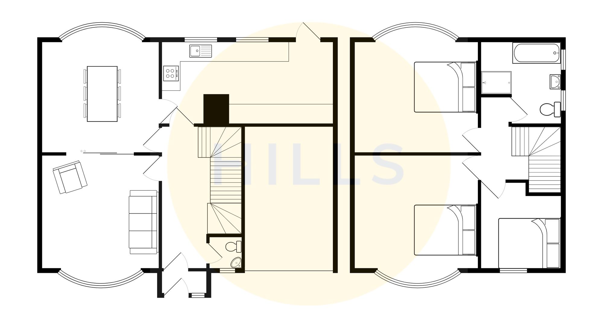 9 Durham Road, Salford floorplan