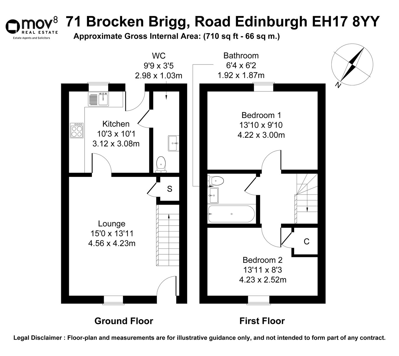 71, Brocken Brigg Road, Edinburgh floorplan