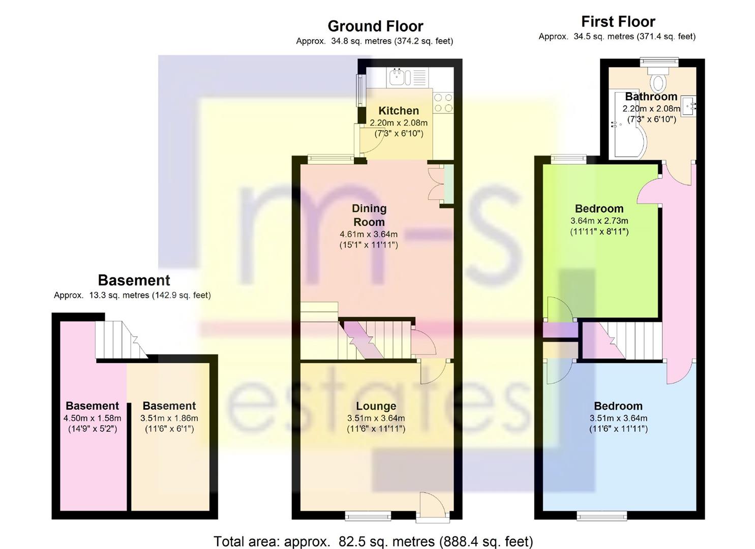 Cycle Road, Nottingham floorplan