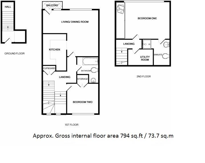 2 Bedrooms Flat for sale in St Peters Close, Bushey Heath, Bushey WD23