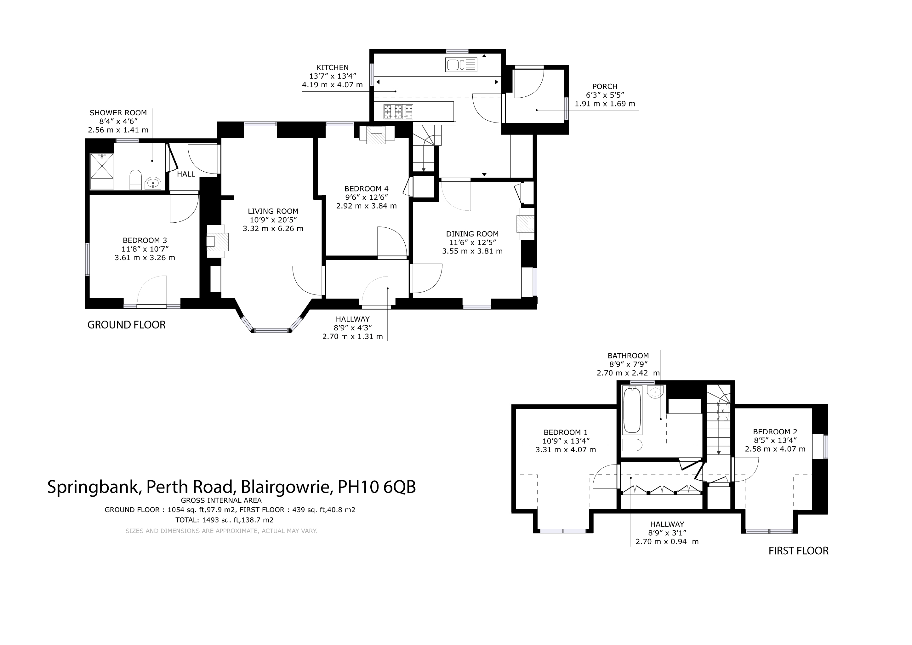 Springbank,, Perth Road, Perth and Kinross floorplan