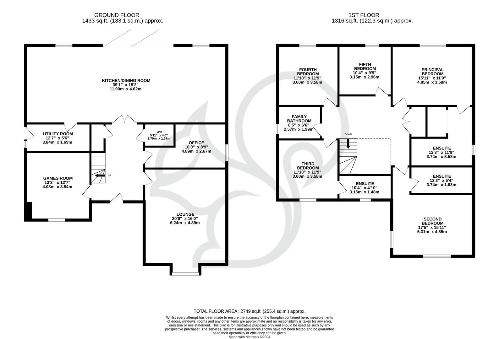 Plot 3, Hunters Grove, Felsted floorplan