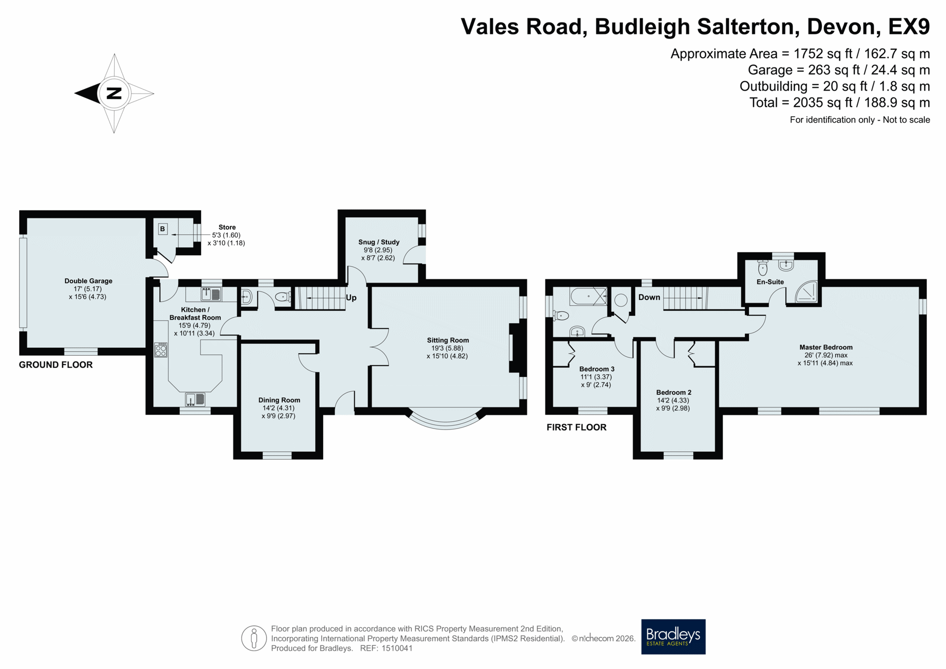 Vales Court, 2A, Vales Road, Budleigh Salterton floorplan