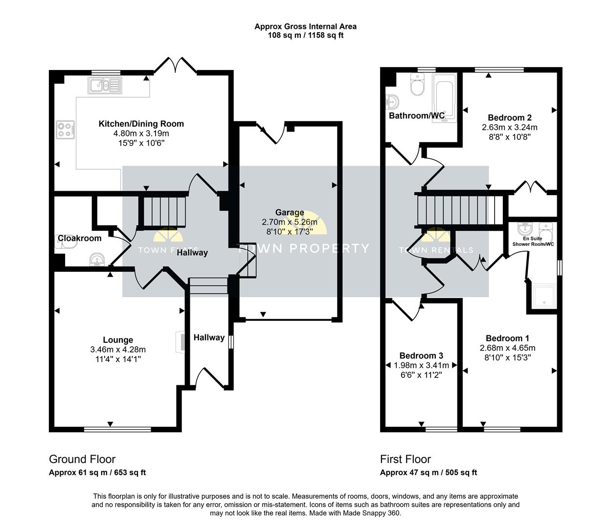 9, Admiralty Way, Eastbourne floorplan
