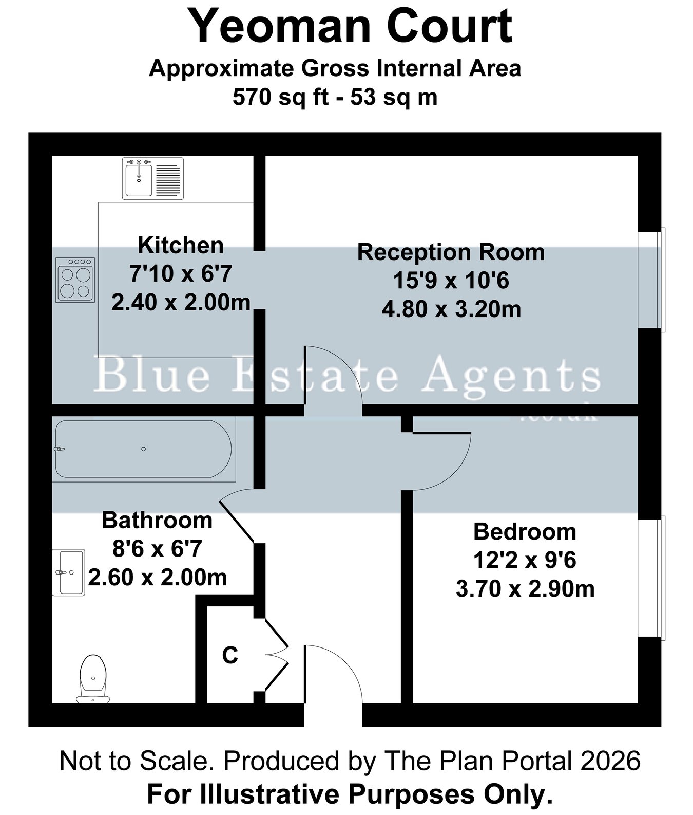 Yeoman Court, New Heston Road, Hounslow floorplan