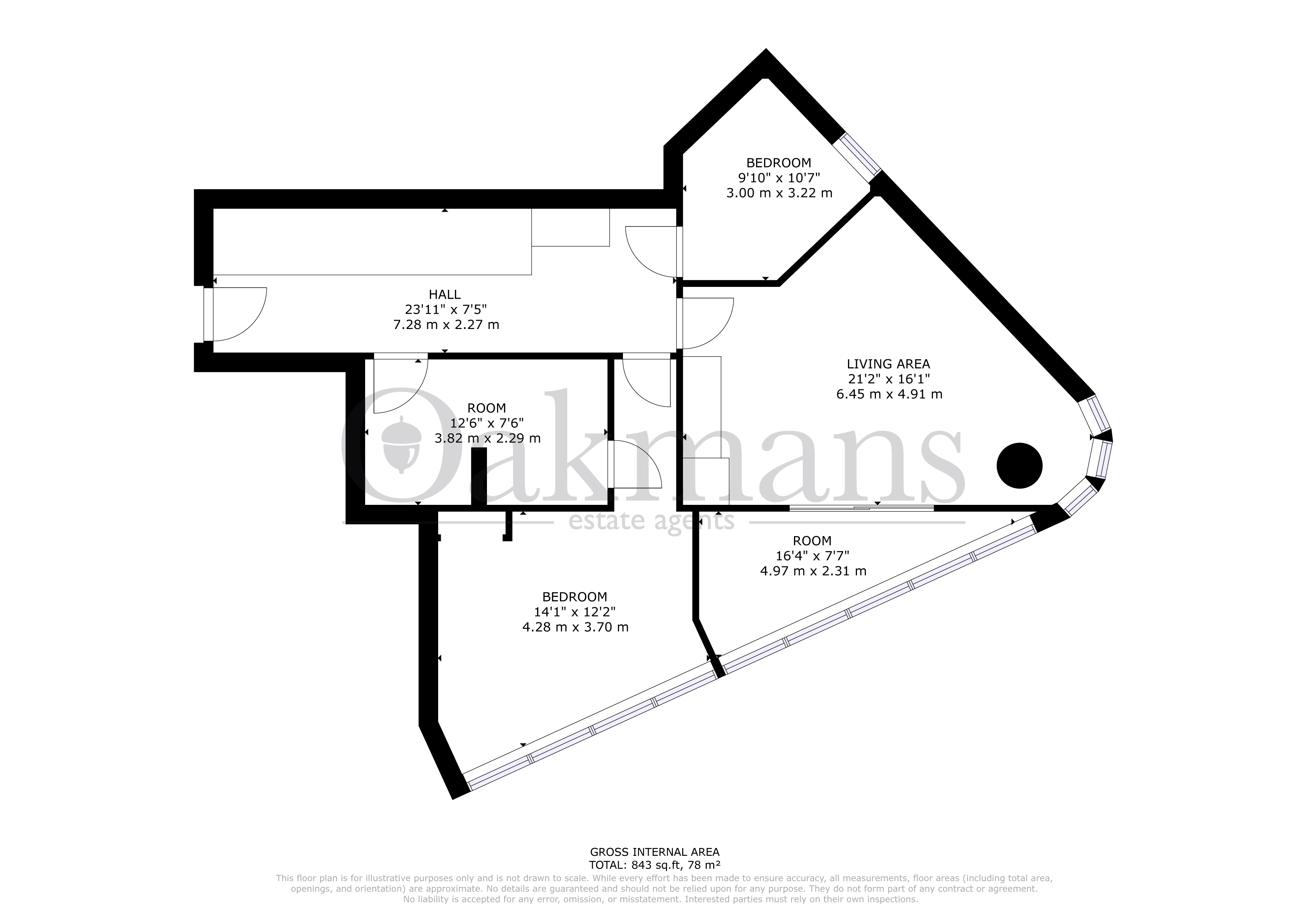 APARTMENT 2804, WEST MIDLANDS floorplan