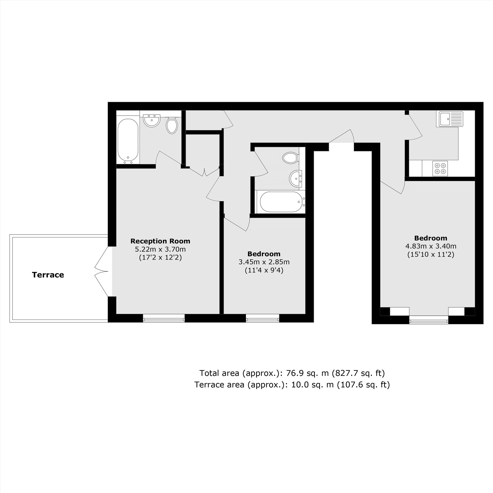 Etchingham Park Road, London floorplan