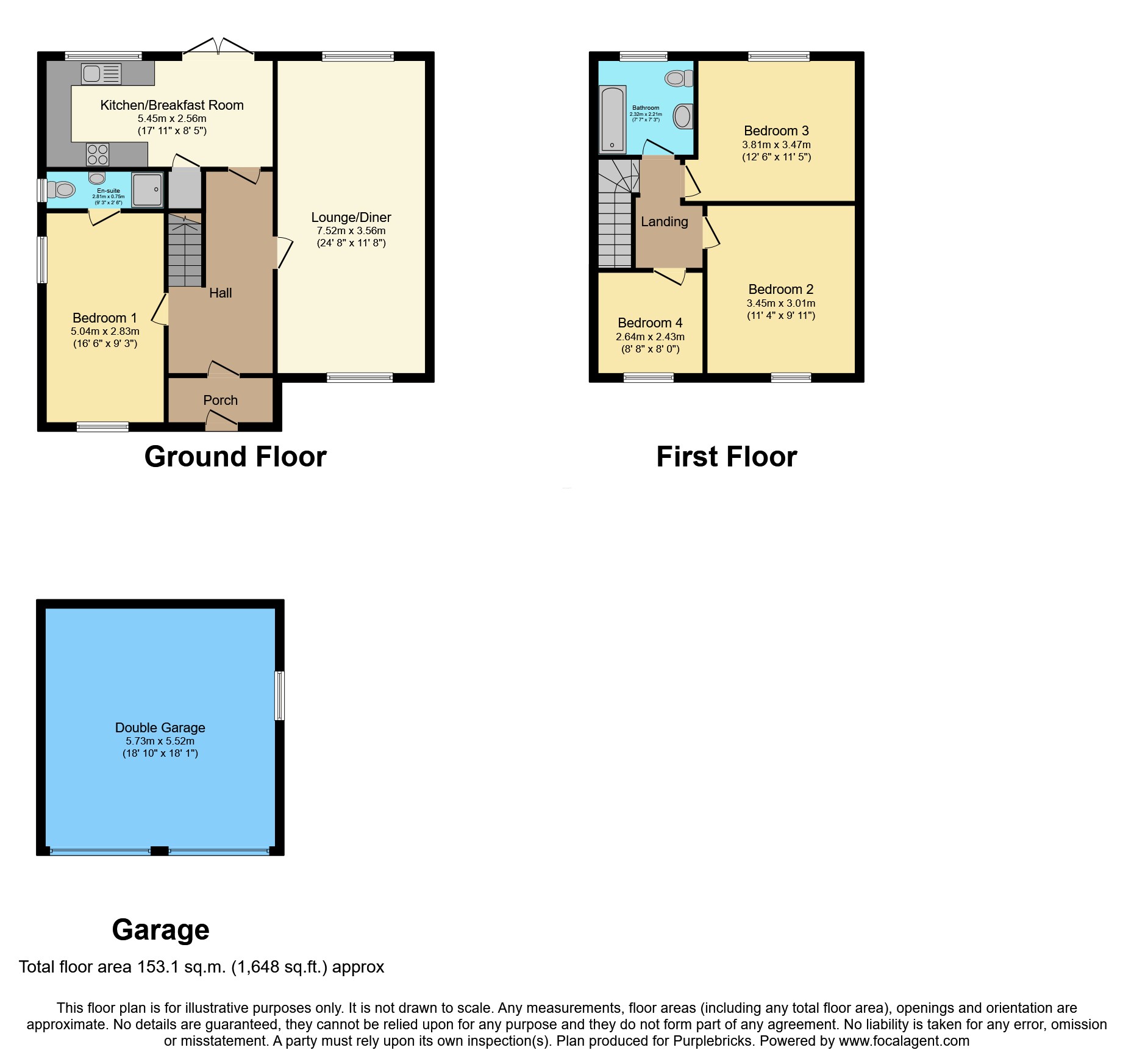25, Fairclough Road, Thornton-Cleveleys floorplan