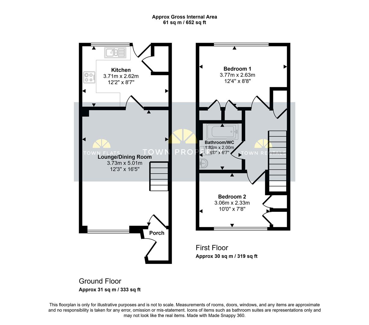 30, Elderwood Close, Eastbourne floorplan