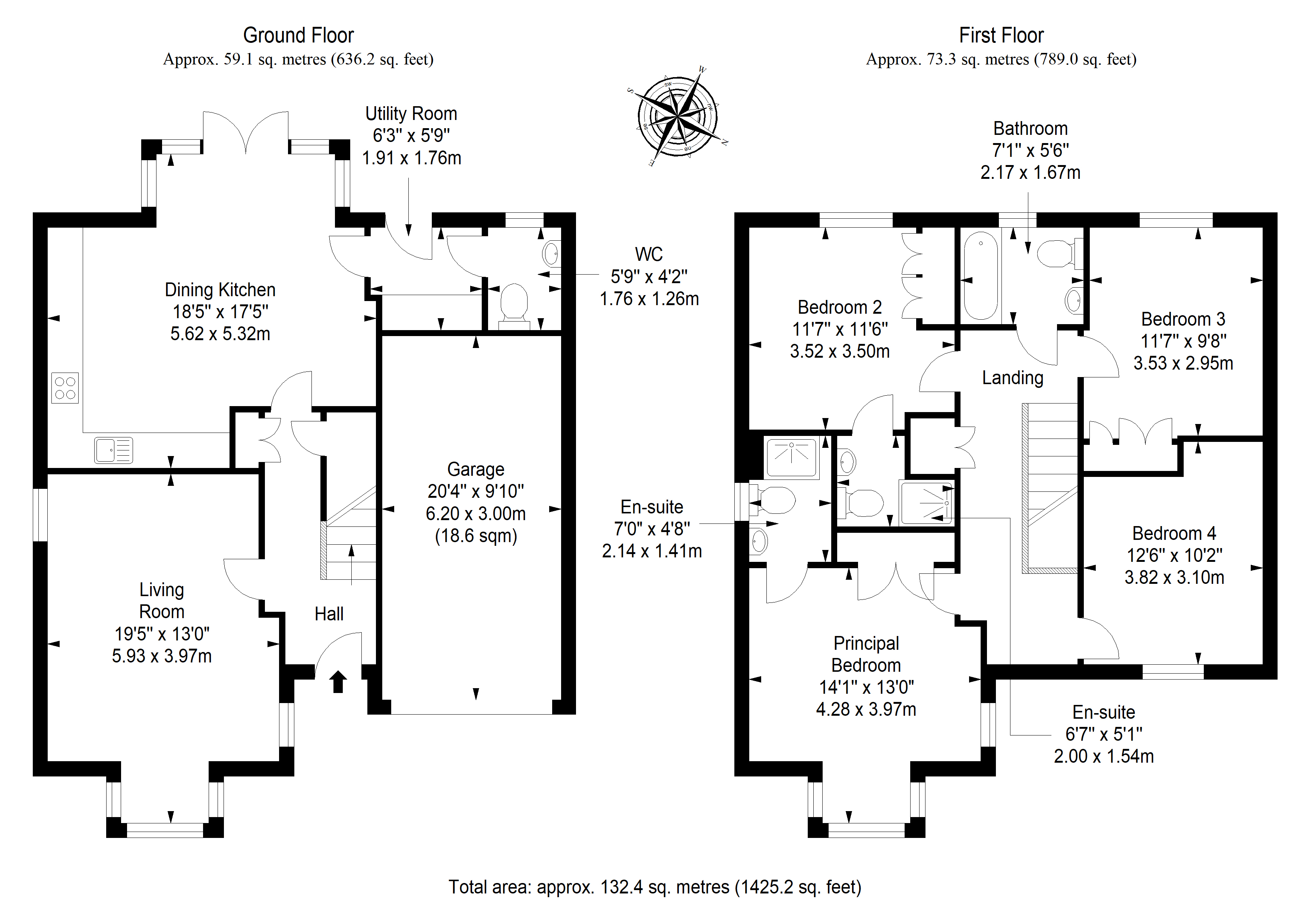 16, Jewel Gardens, Eskbank floorplan