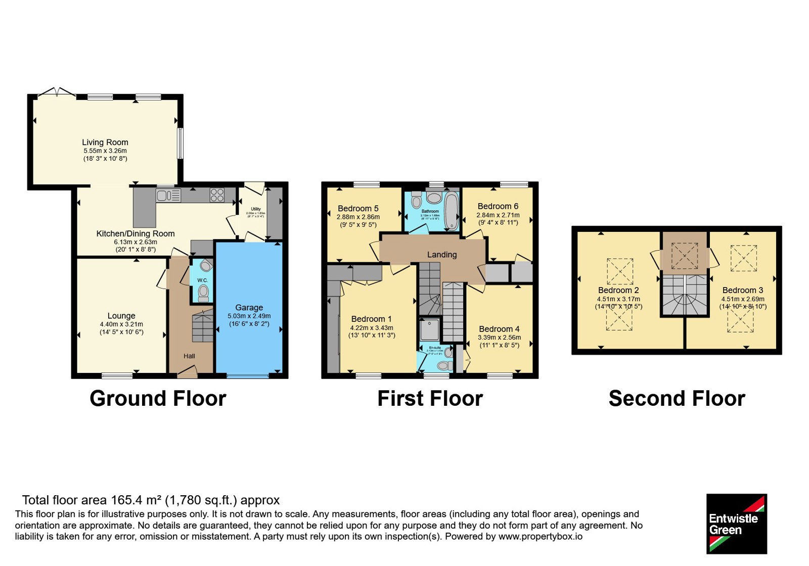 Great Park Drive, Lancashire floorplan