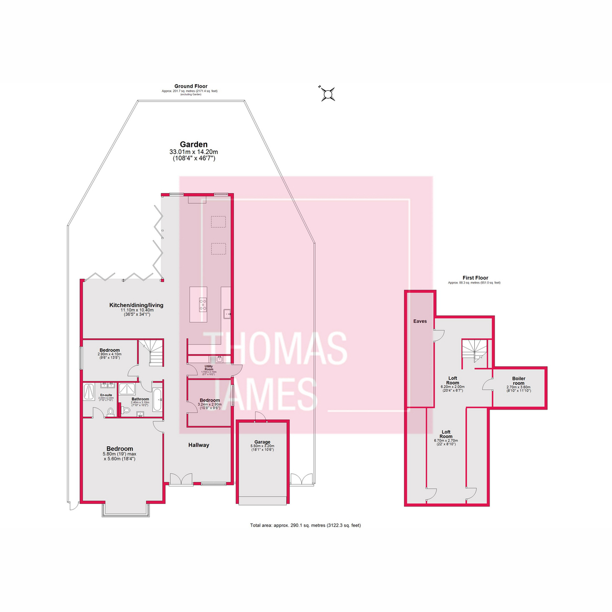 26a, Eversley Crescent, London floorplan