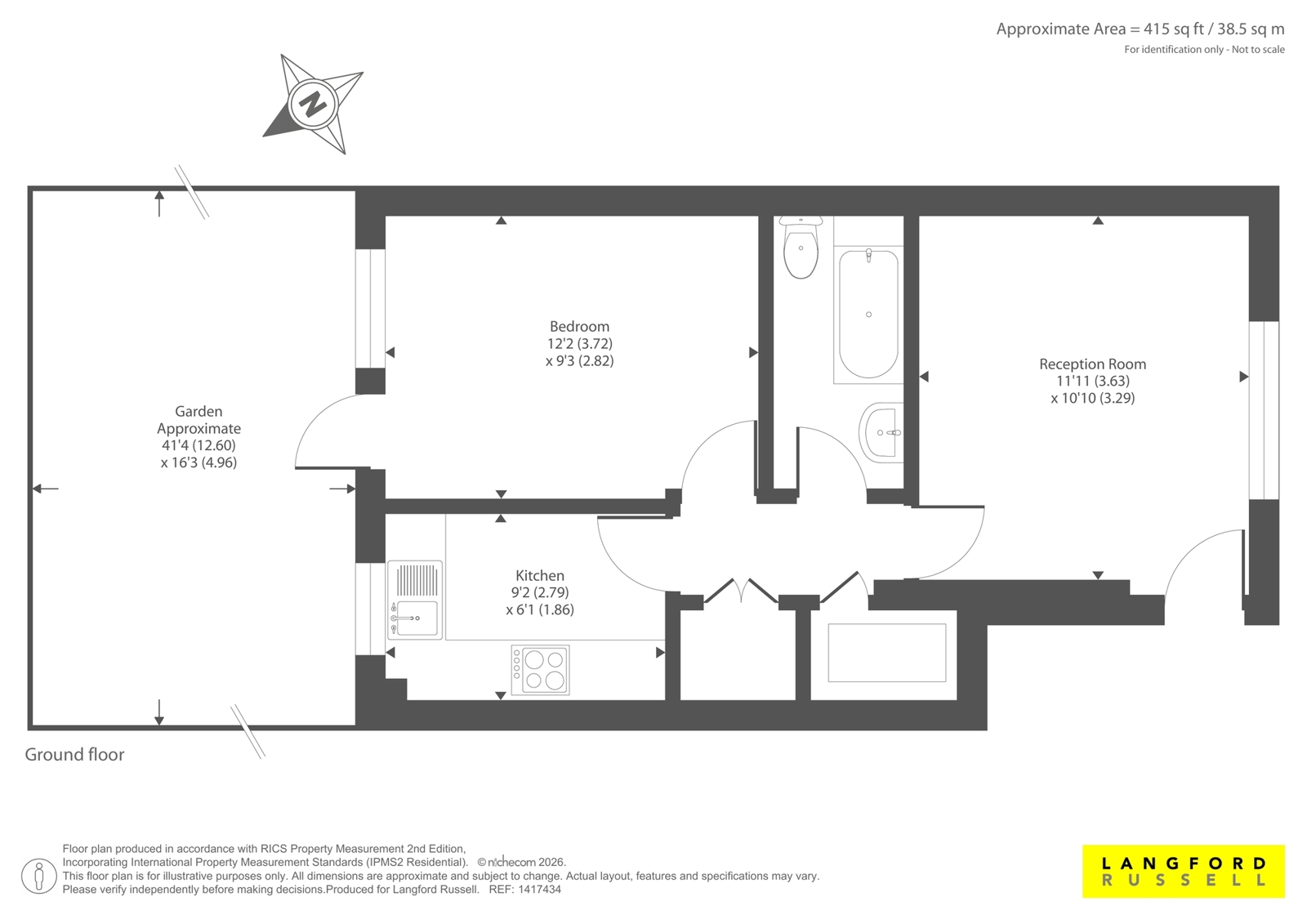 23, Bishop Butt Close, Orpington floorplan