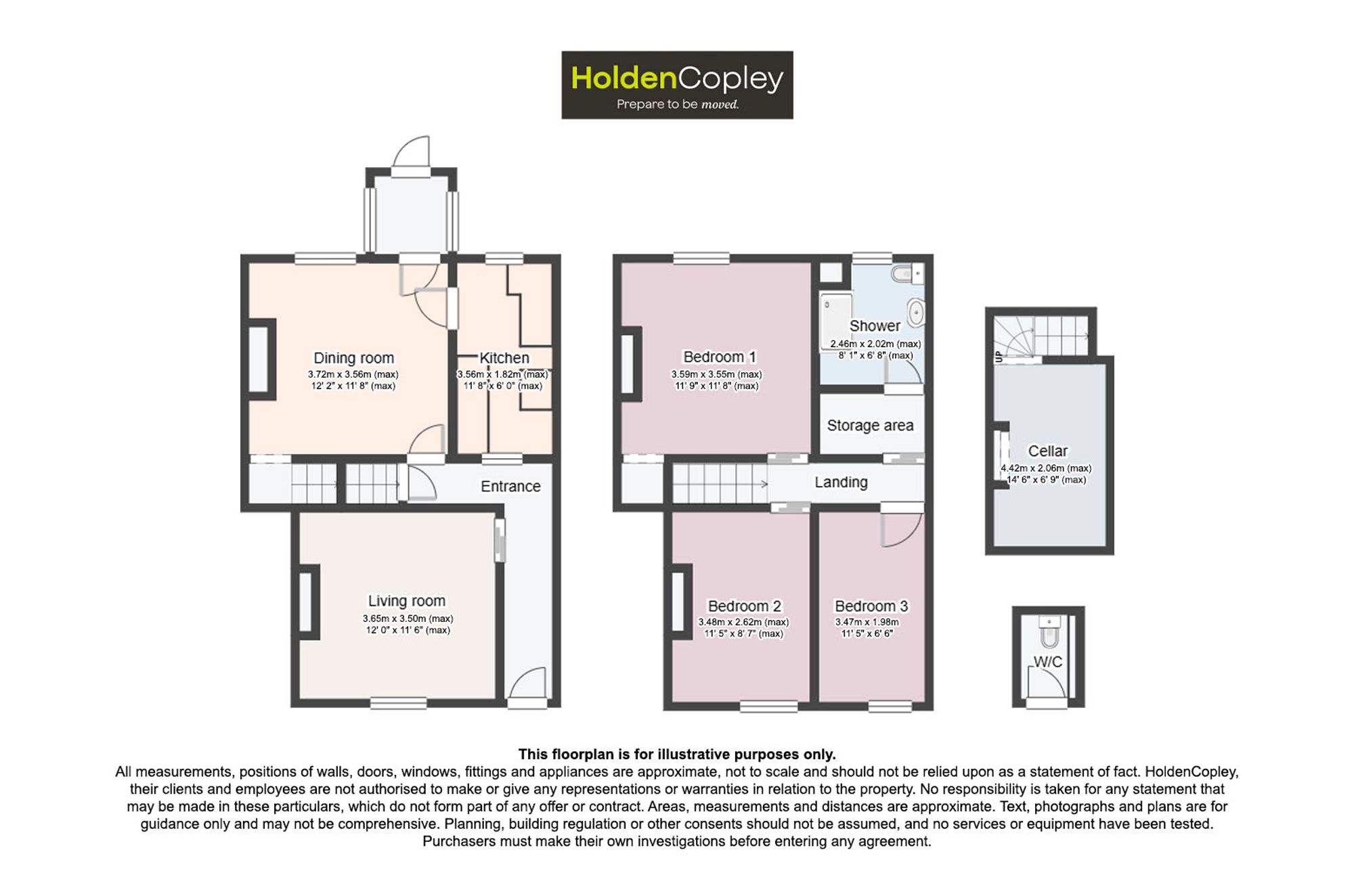 55 Titchfield Street, Nottingham floorplan