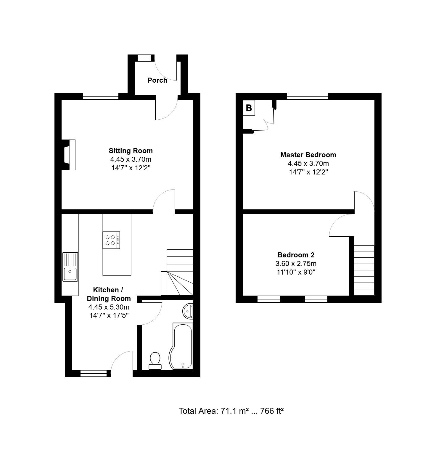 Owl's Hoot, 3 Lodge Lane, King's Lynn floorplan