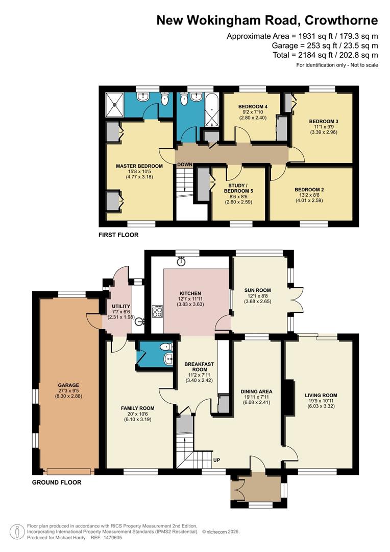 8, New Wokingham Road, Crowthorne floorplan