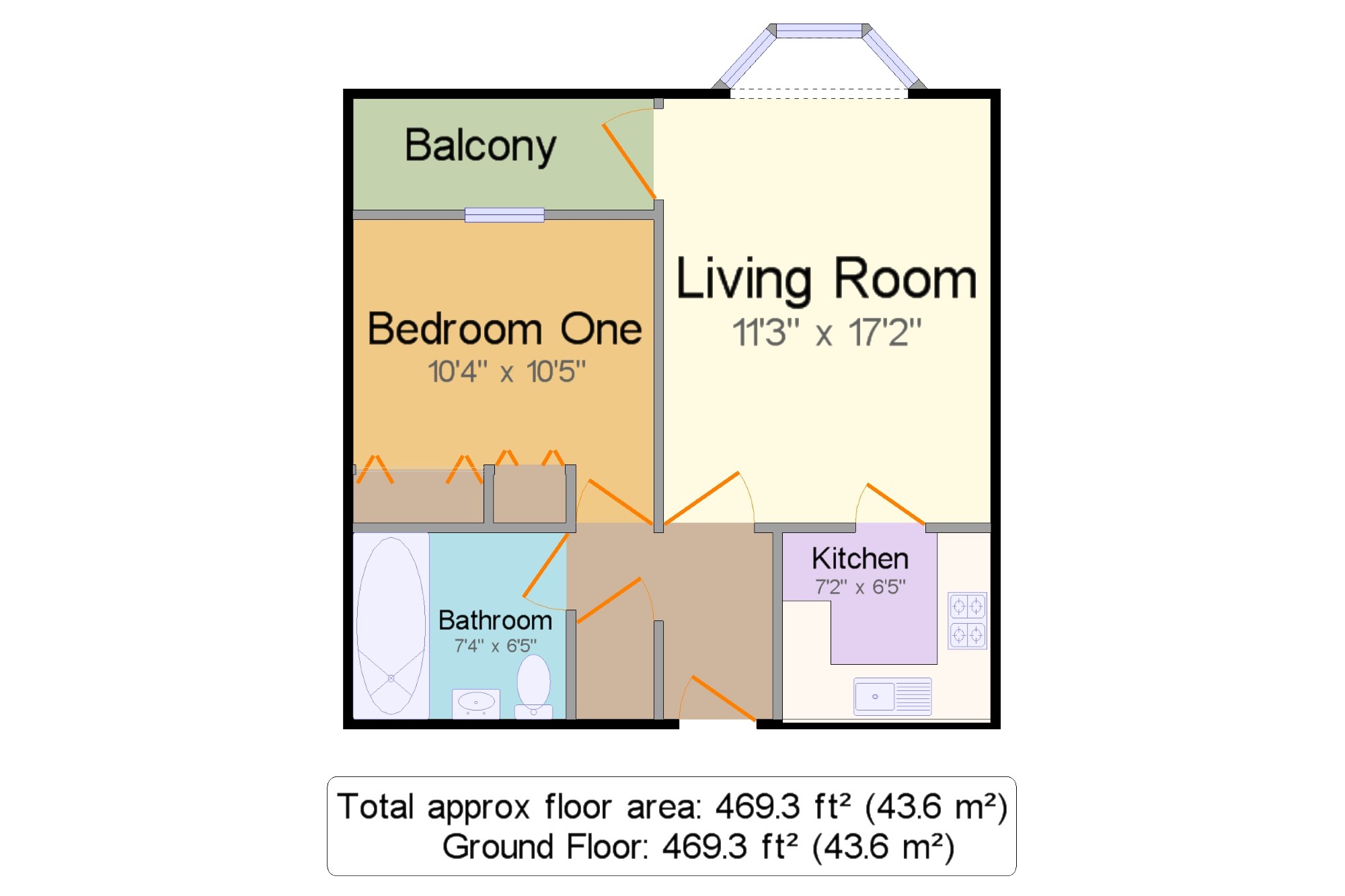 1 Bedrooms  for sale in St. Thomas Court, Cliffe High Street, Lewes, East Sussex BN7