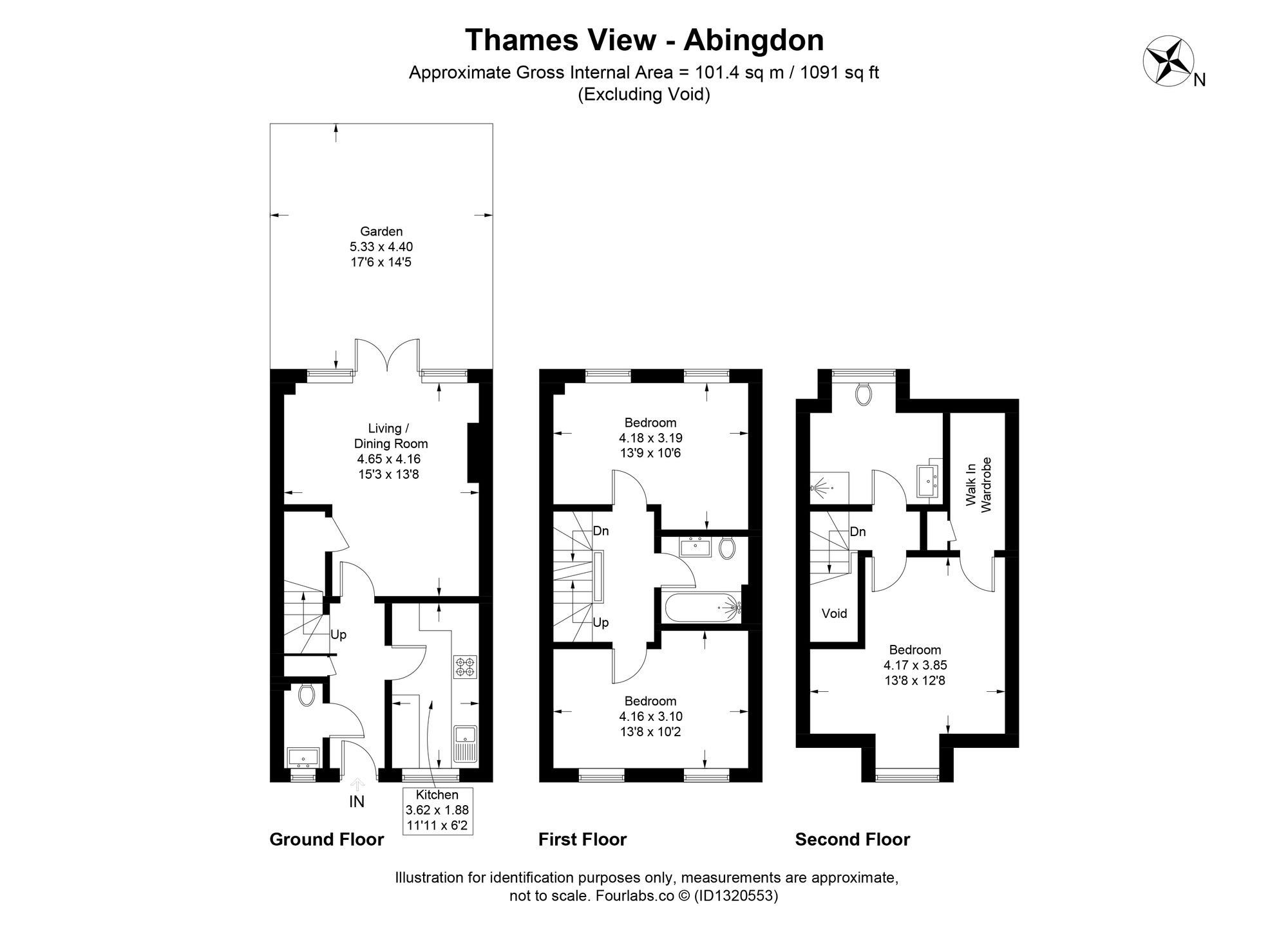 98 Thames View, Abingdon floorplan