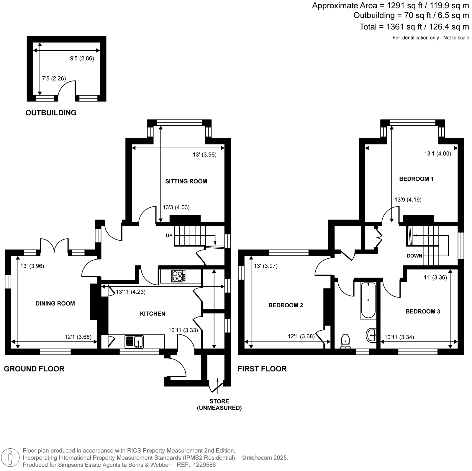 Lynton,, Red House Lane, Elstead floorplan