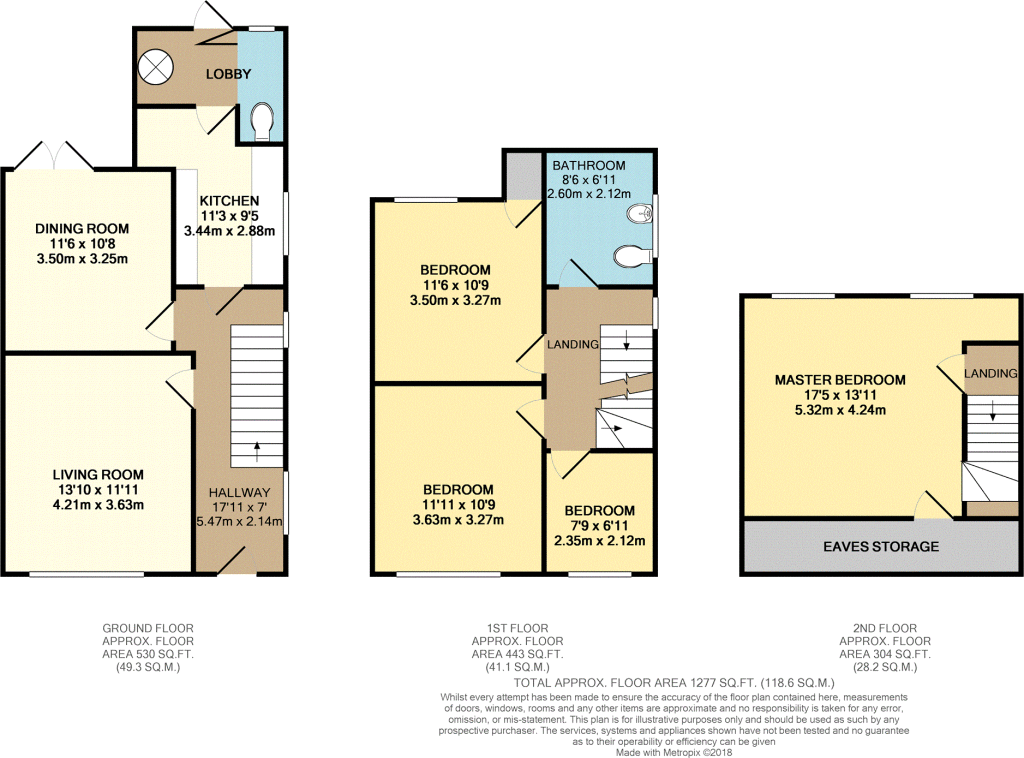 9, Percy Road, Kenilworth floorplan