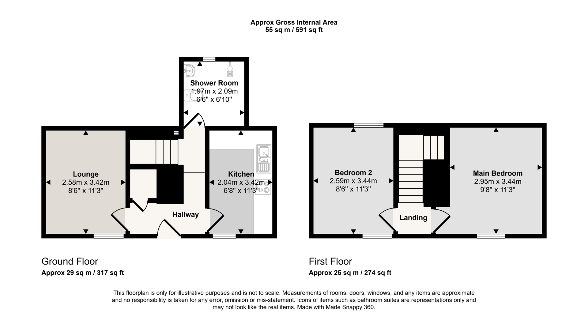 26c, Sandy Hill Road, London floorplan
