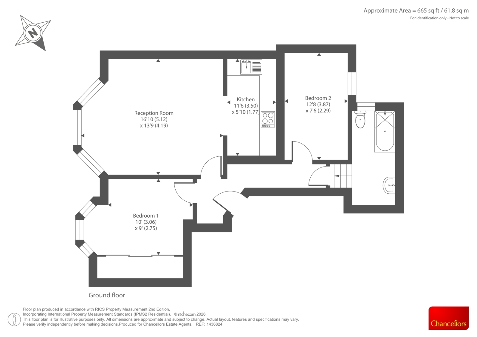 4 ORIELTON, Temple Drive, Llandrindod Wells floorplan