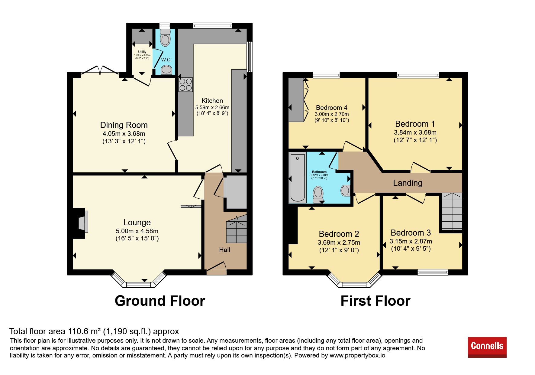 9, Bridge Street, Warwick floorplan