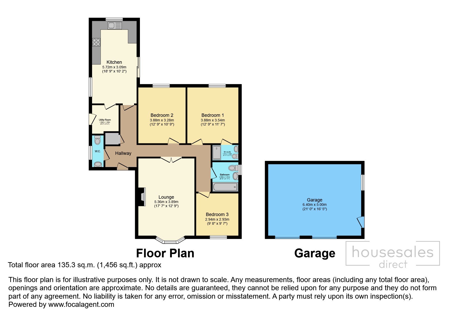 Laurel Bank, Sealeys Lane, Wisbech floorplan