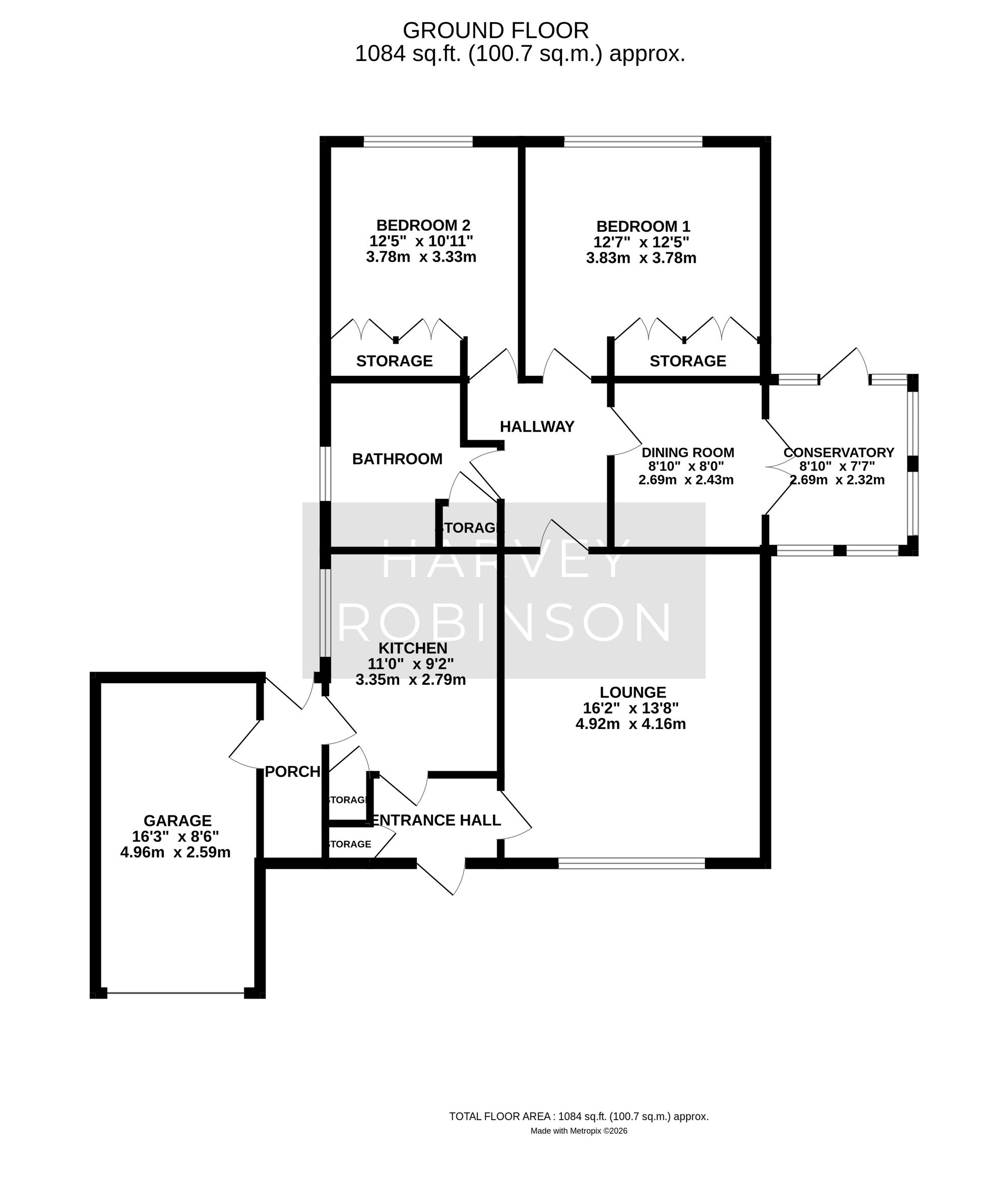 14 Gunnings Way, Huntingdon floorplan