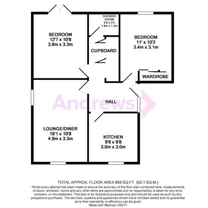 17, Station Road, Cheltenham floorplan