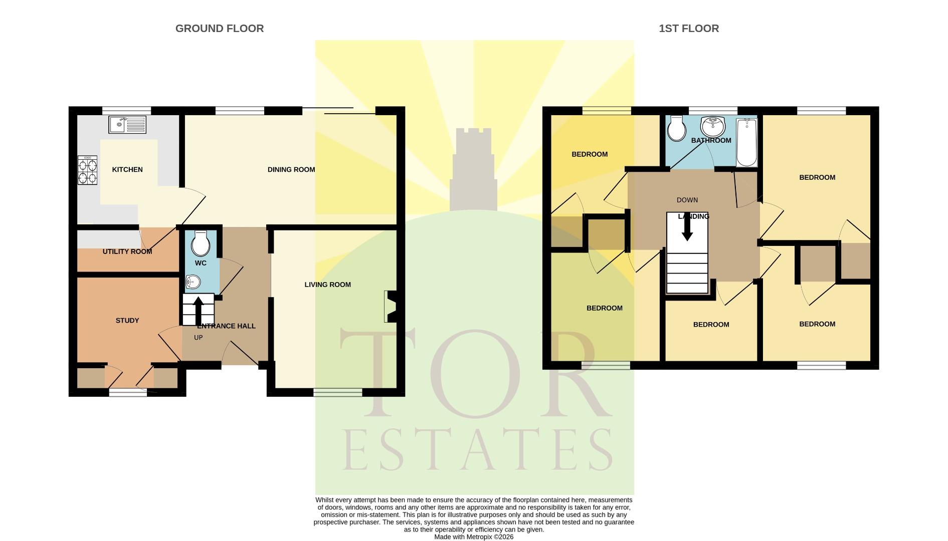 10, The Batch, Ashcott floorplan