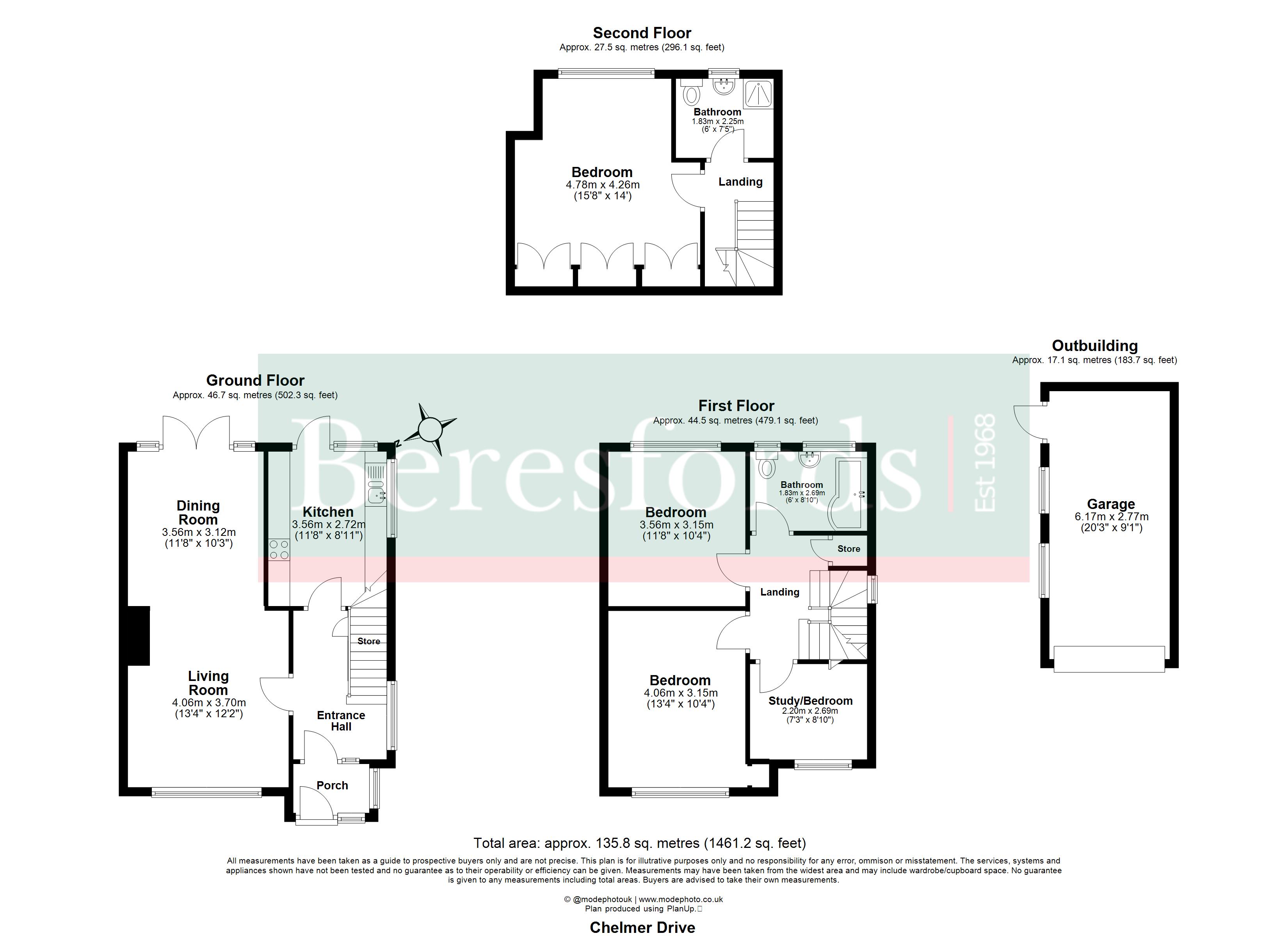 11, Chelmer Drive, Brentwood floorplan