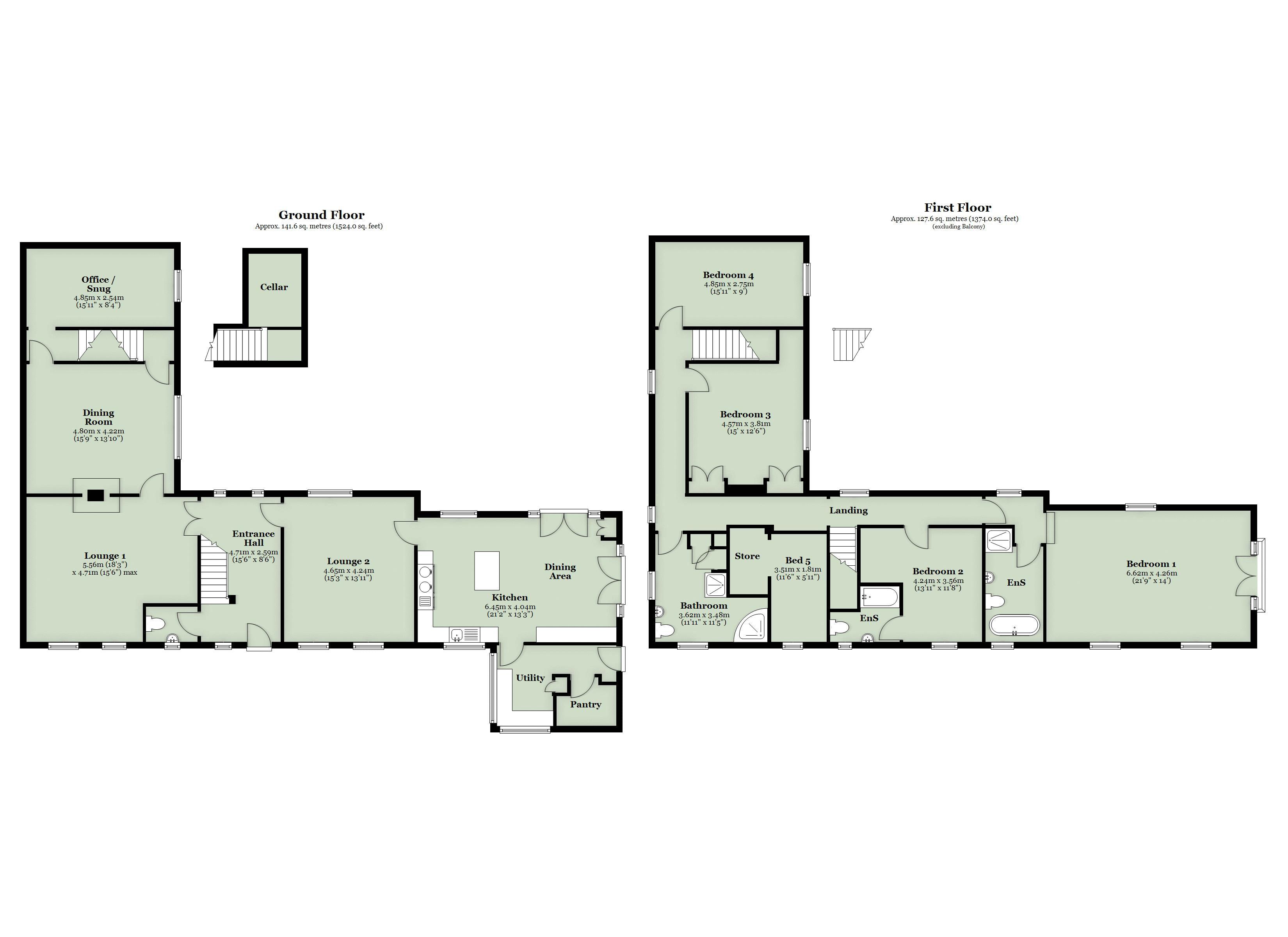 Gibraltar Farm,, Briestfield Road, Briestfield floorplan