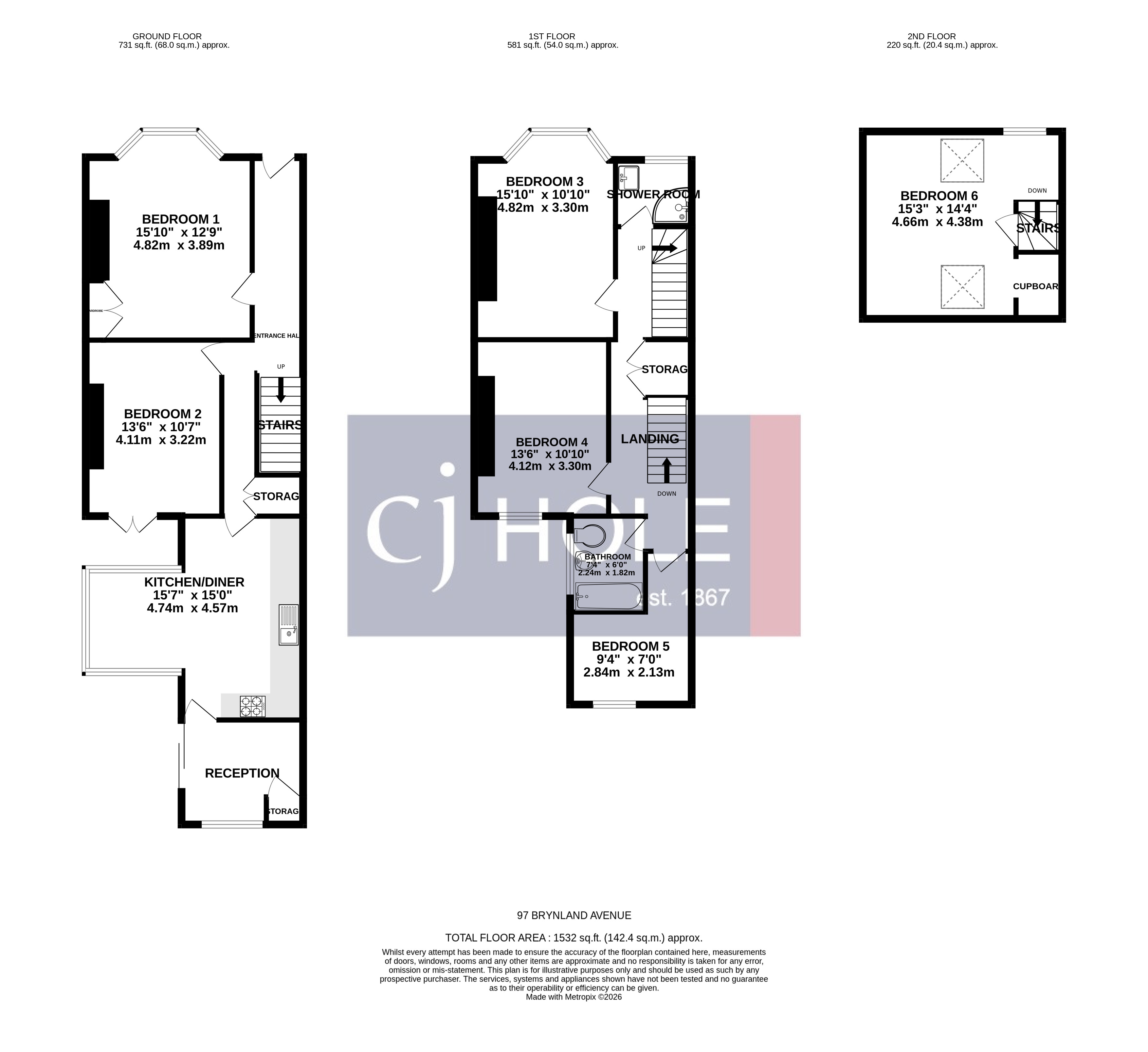 Brynland Avenue, Bristol floorplan