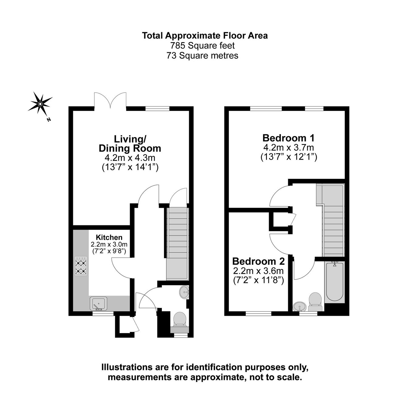 87, Pages Lane, Uxbridge floorplan