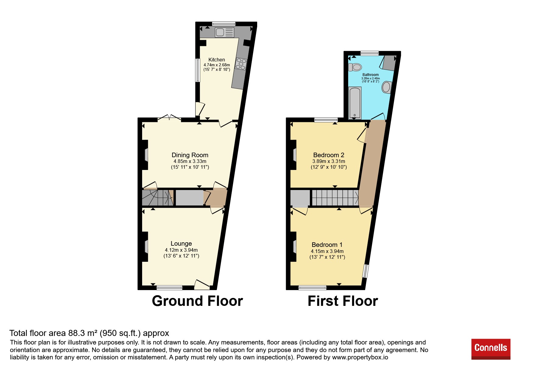 13, Cross Street, Leicester floorplan