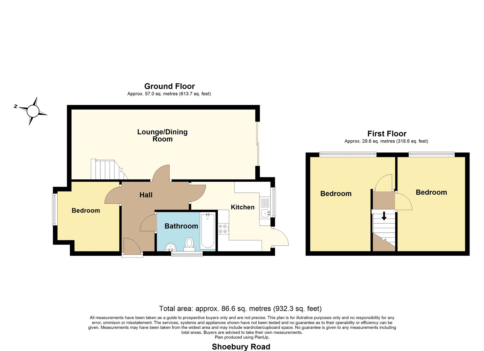 53, Shoebury Road, Essex floorplan