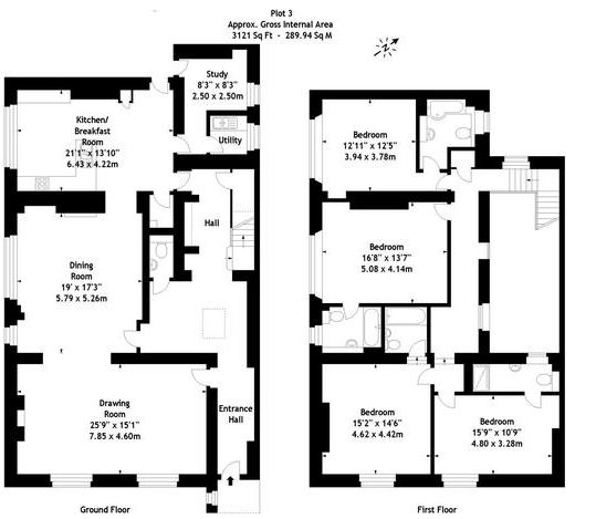 4 Bedrooms Semi-detached house for sale in Savernake, Marlborough SN8