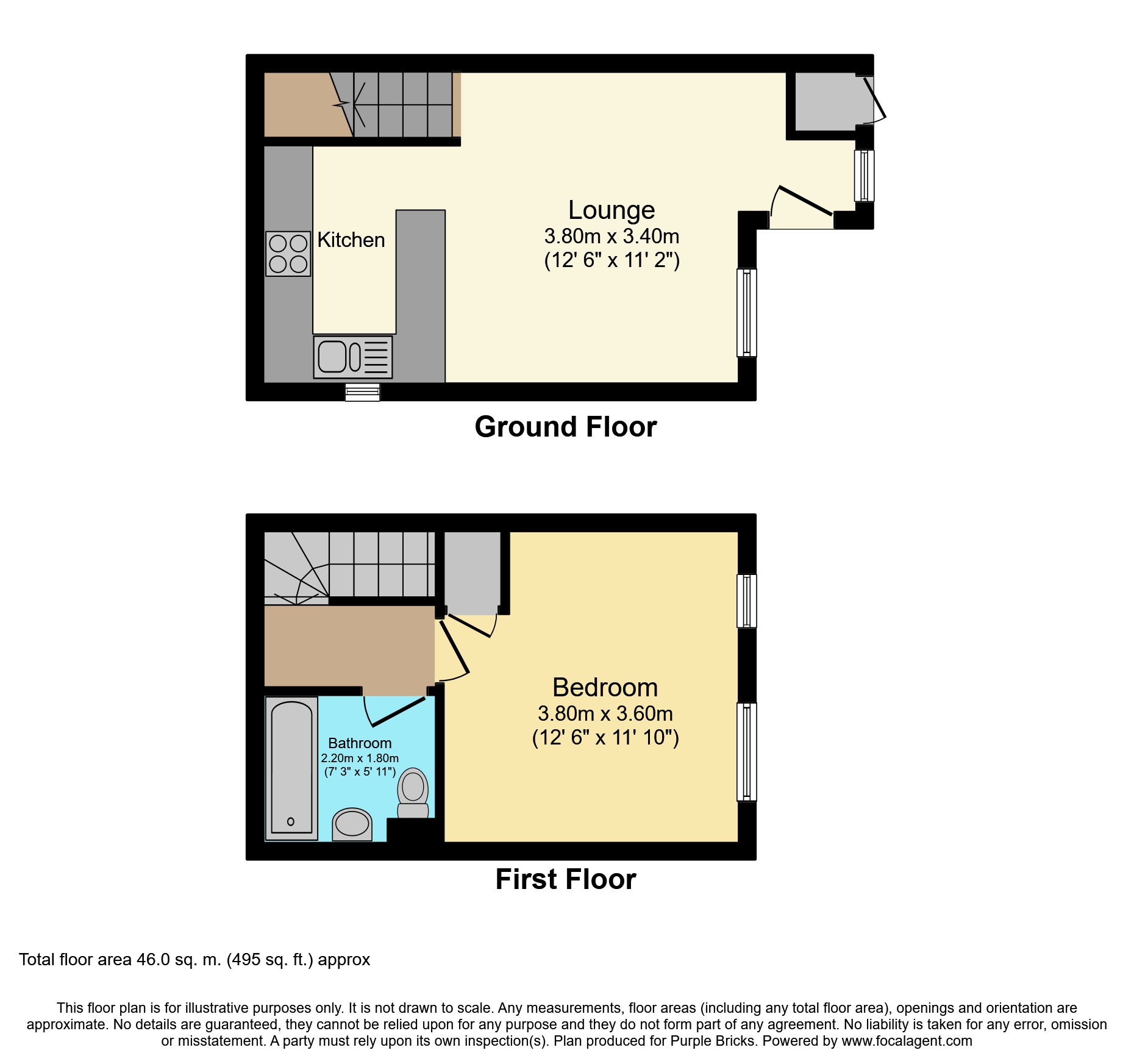 1 Bedrooms Terraced house for sale in Penn Road, Datchet SL3