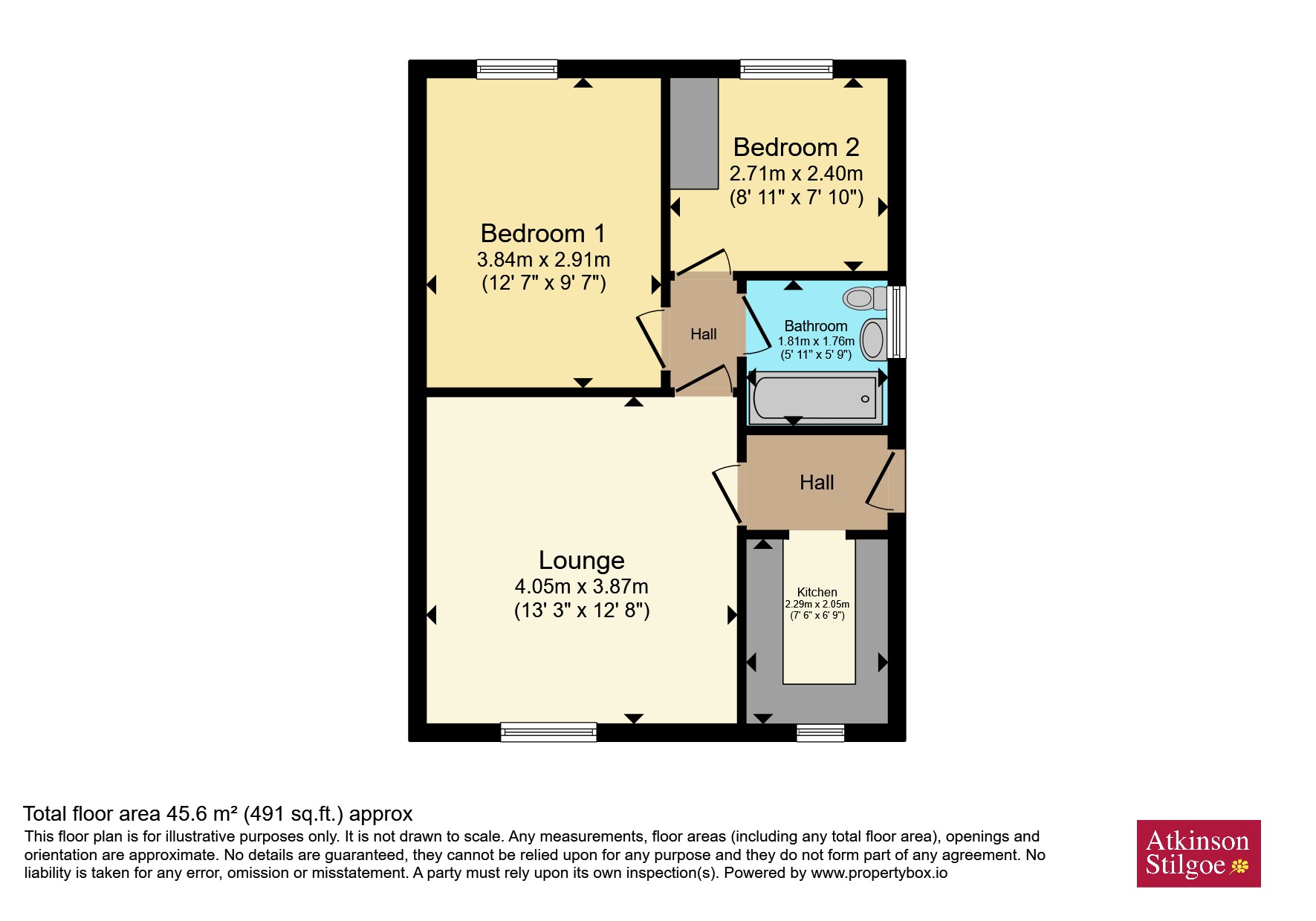 Flat 26, Darlaston Court, 123, Main Road, Meriden floorplan