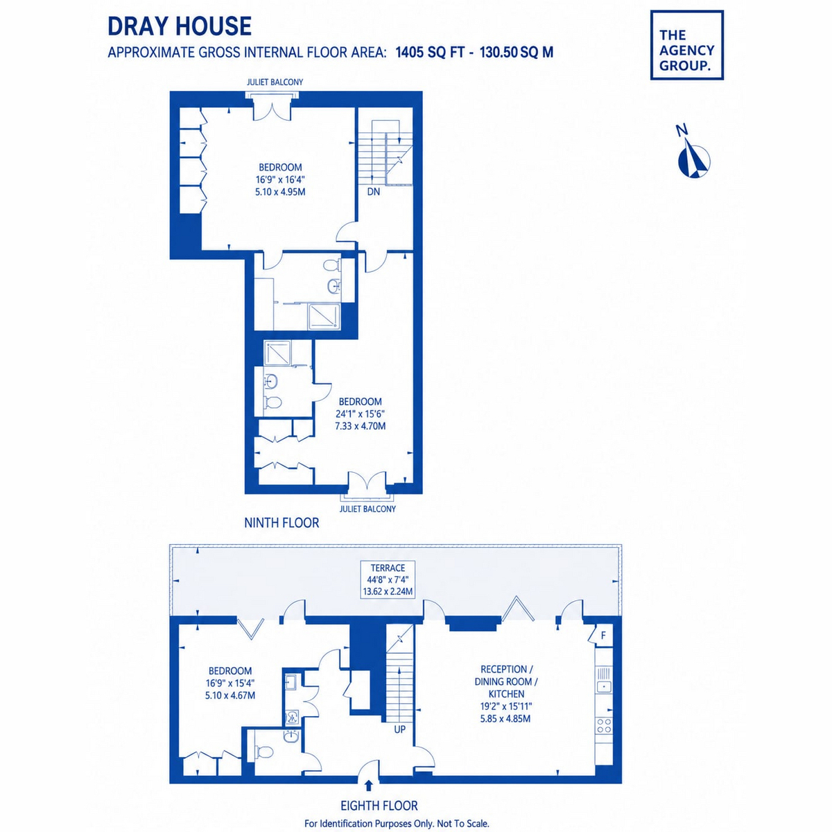 Flat 58, 8 Bellewether lane, Dray House, London floorplan