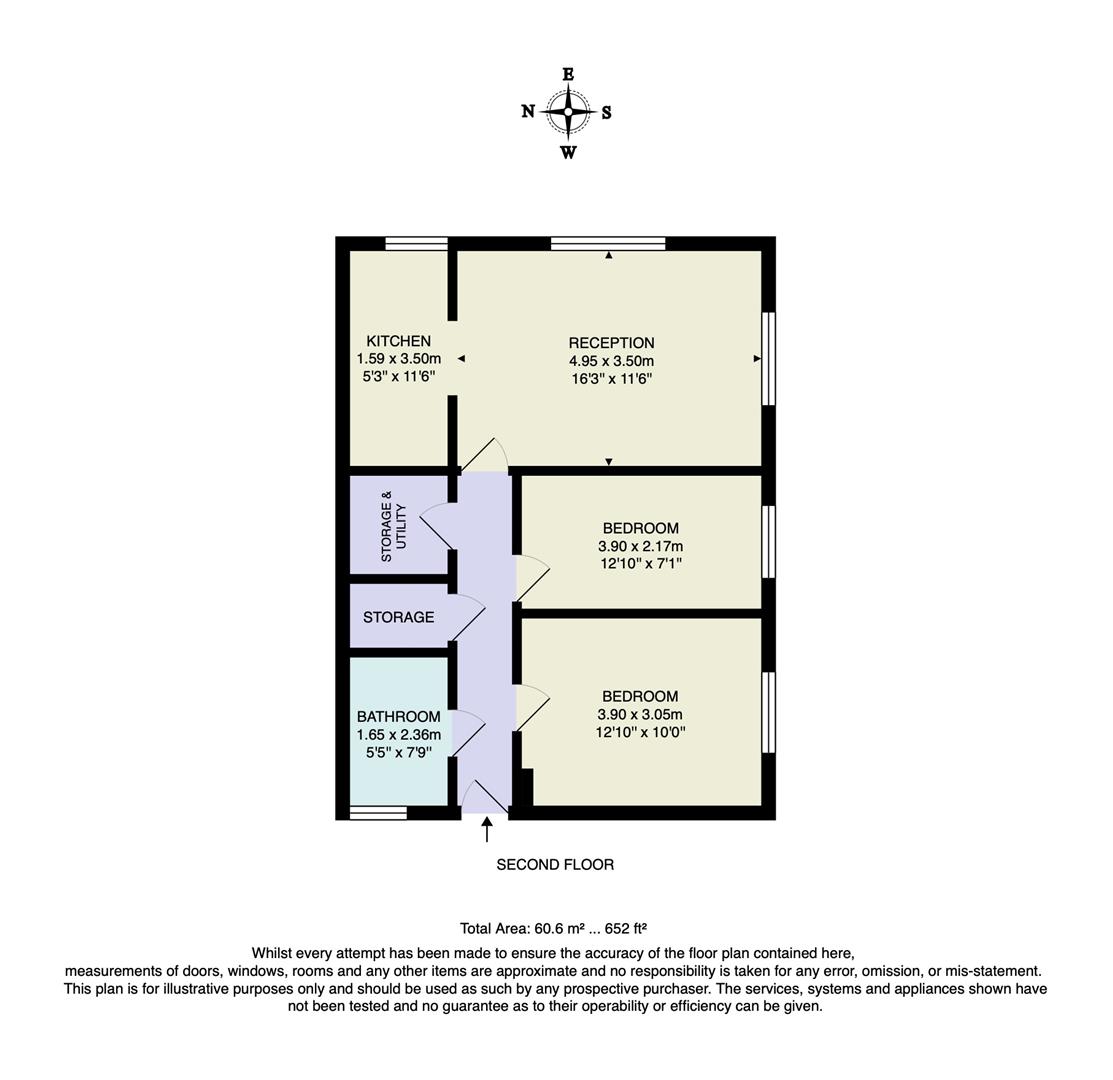 Flat 18, Lynwood Close, South Woodford floorplan