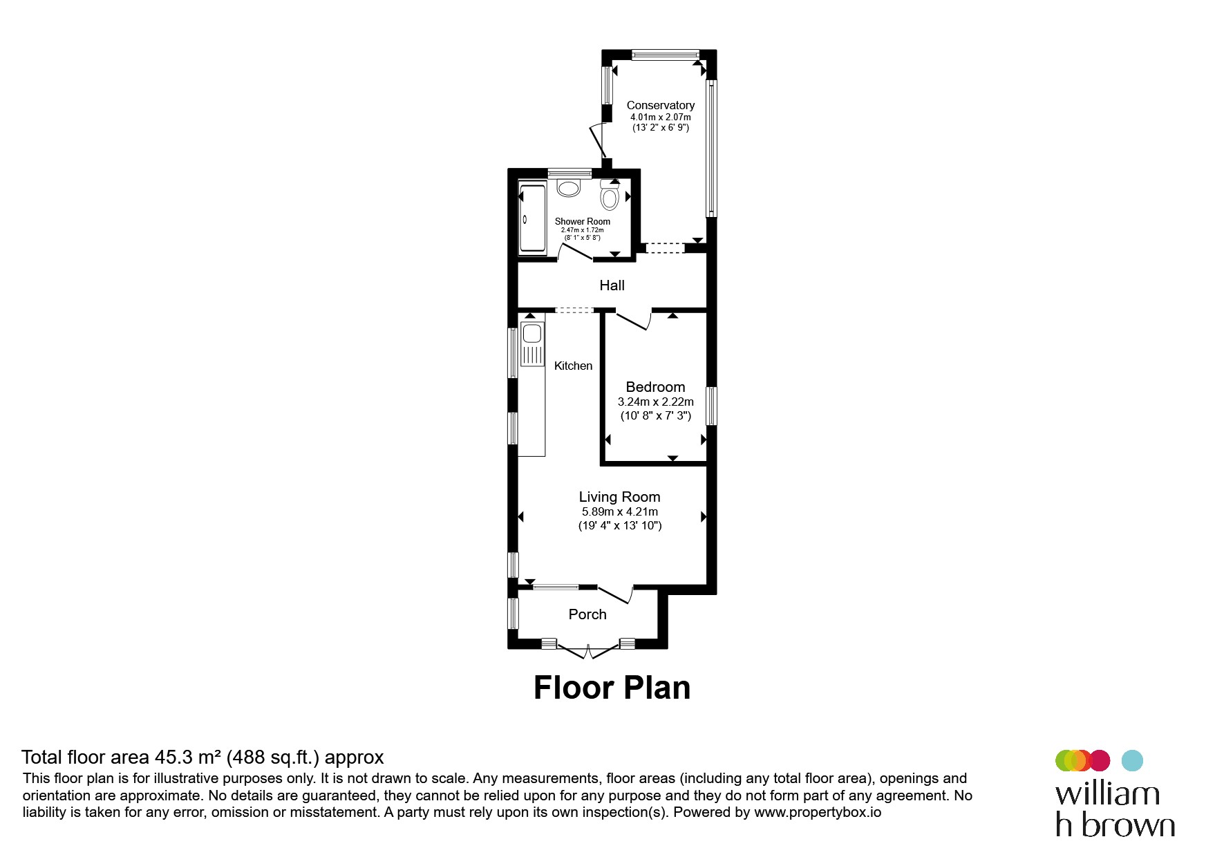 43, Golf Green Road, Clacton-On-Sea floorplan
