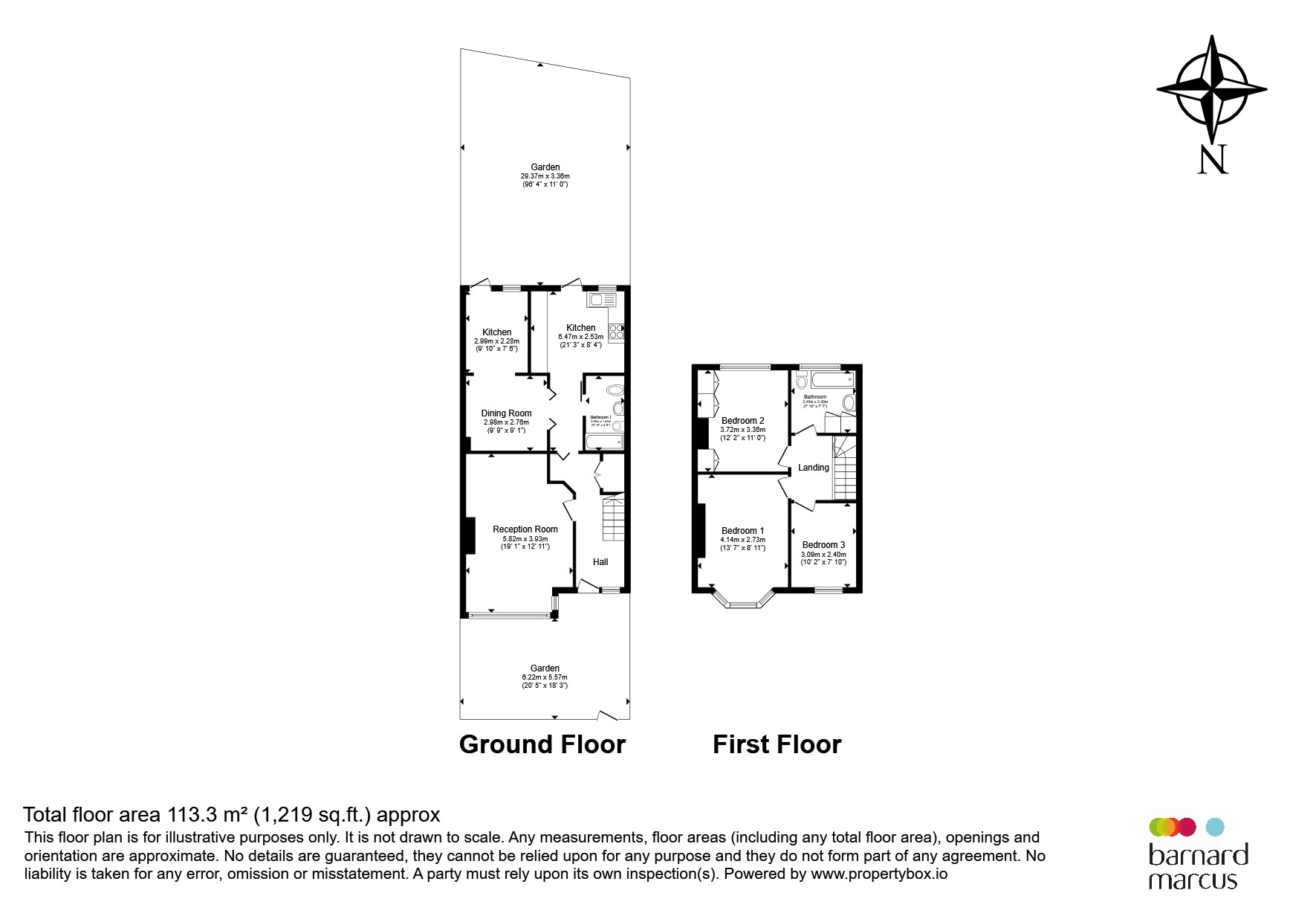 72, Greenway, London floorplan