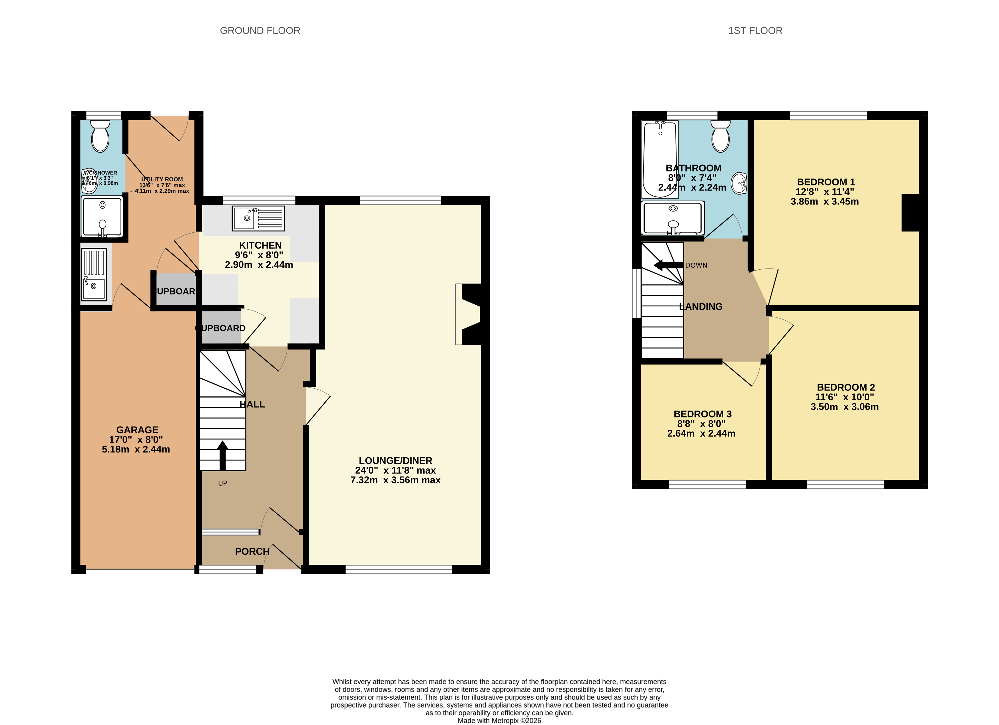 Washington Road, Essex floorplan