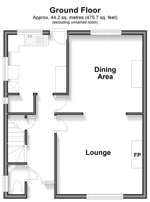 Downs Avenue, Whitstable floorplan