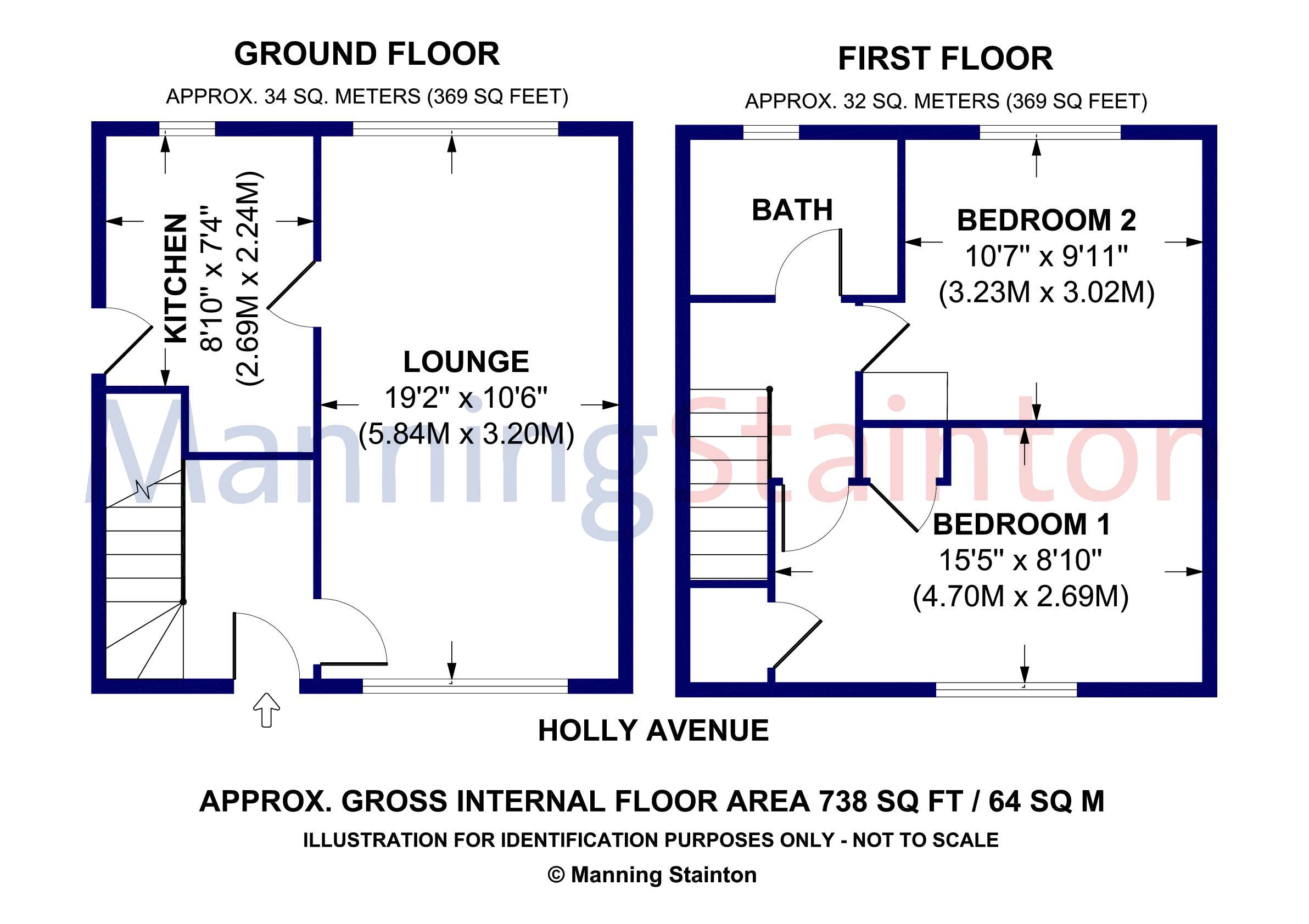 9, Holly Avenue, Leeds floorplan
